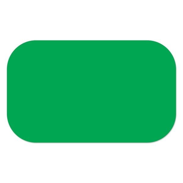 Ergomat 3.5inx18in DuraStripe Supreme Round Strip Green, 24PK DSV-STRIP-3.5x18R-G-KIT - main